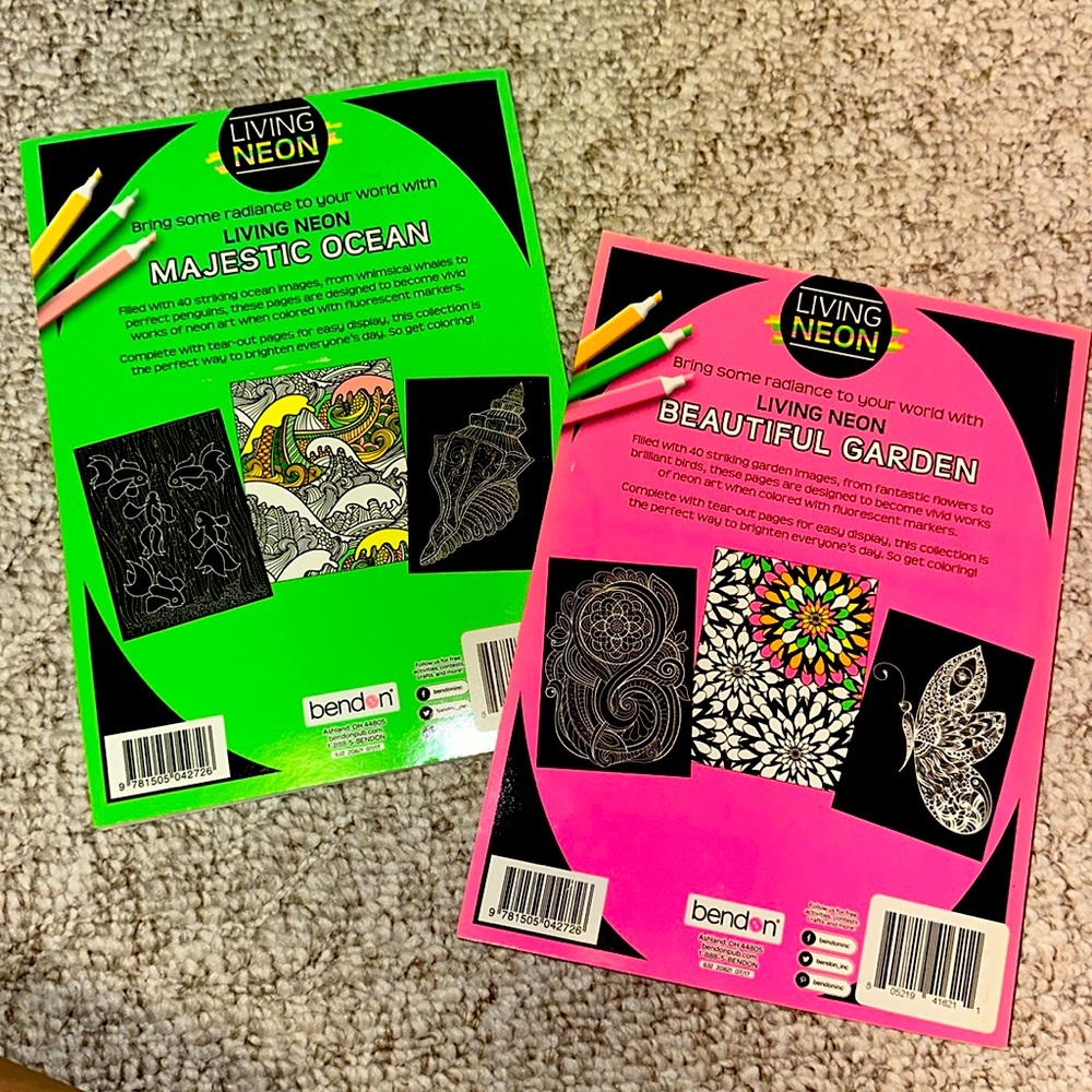 Neon Coloring Books - Picture 2 of 2